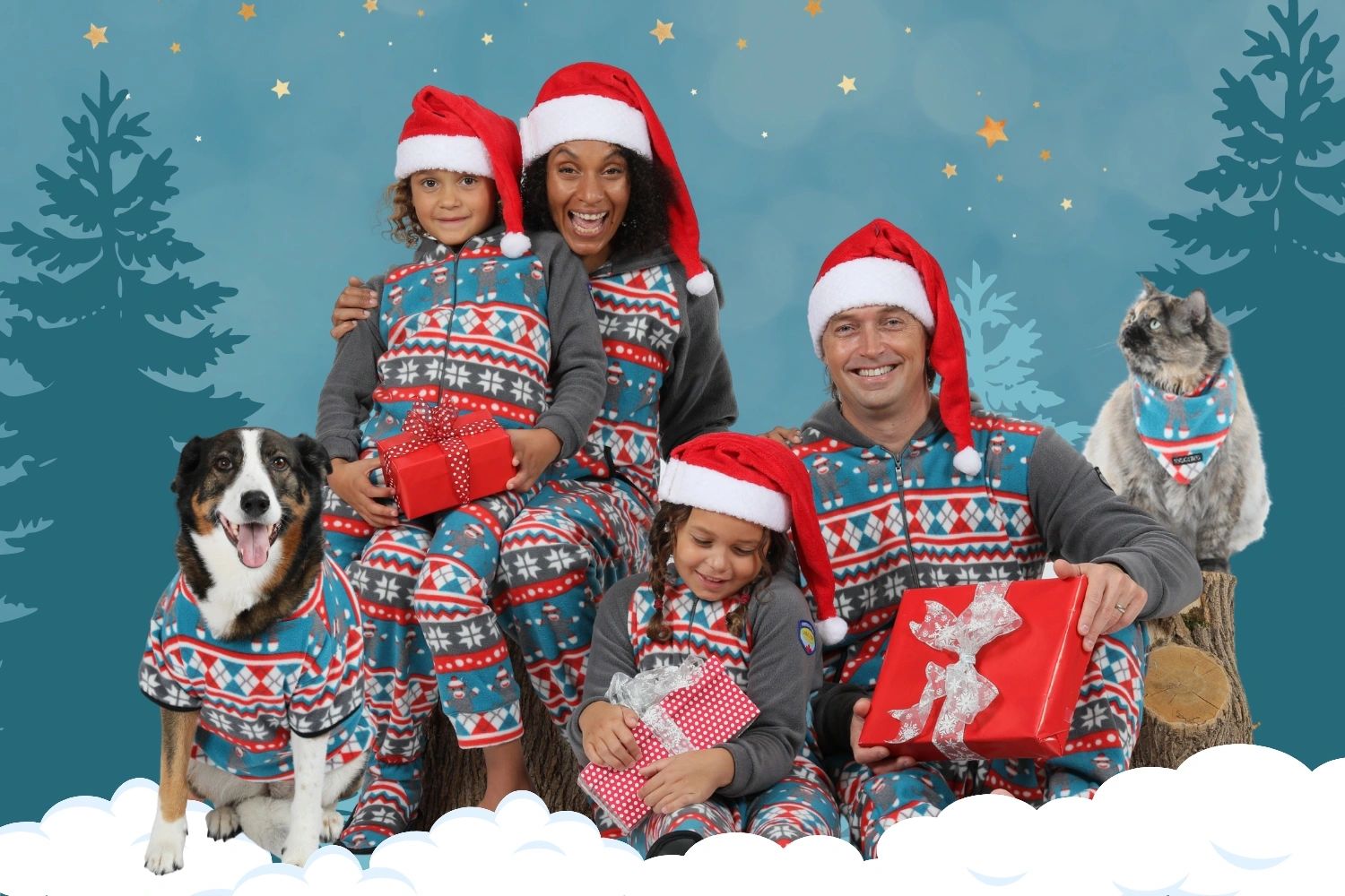 Family onesie pajamas hotsell